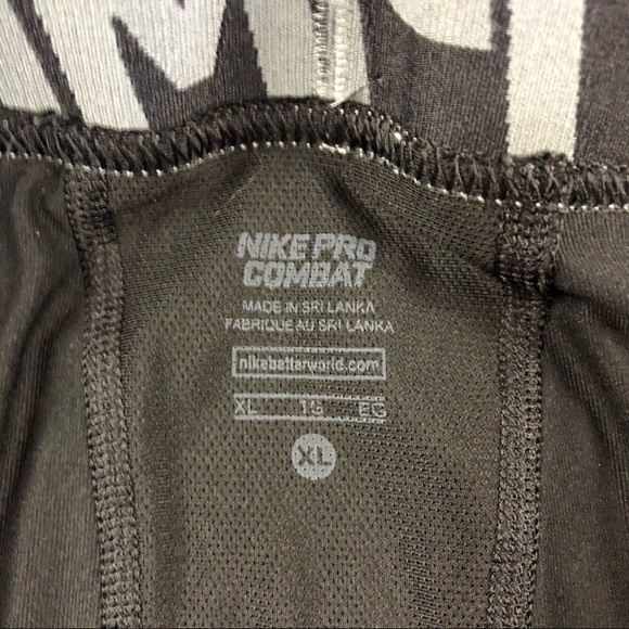 Men’s Nike Pro Combat Compression Tights - Picture 5 of 8